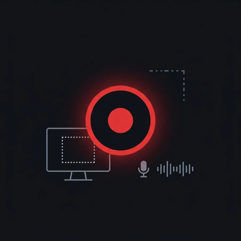 Vexona Screen Recorder desktop application showing recording controls