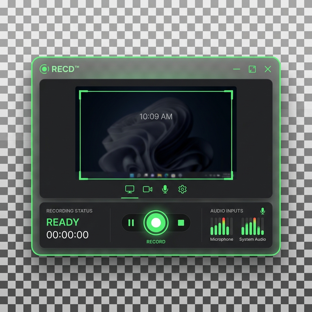 Vexona Screen Recorder interface